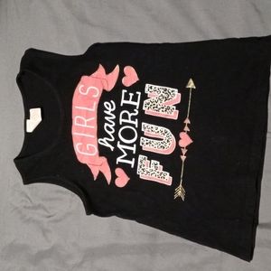 Girls black shirt
